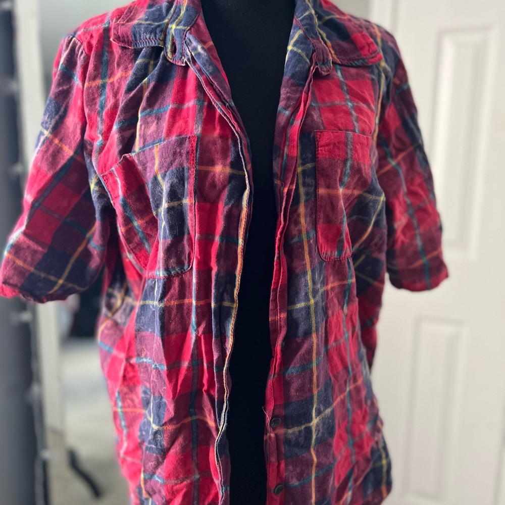 Short Sleeve Flannel